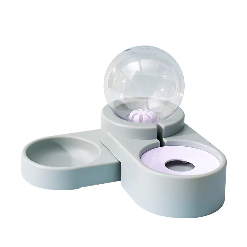 3-in-1 Gravity Pet Feeder & Water Station