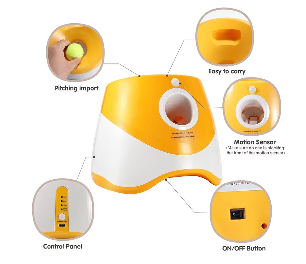 Automatic Tennis Ball Launcher