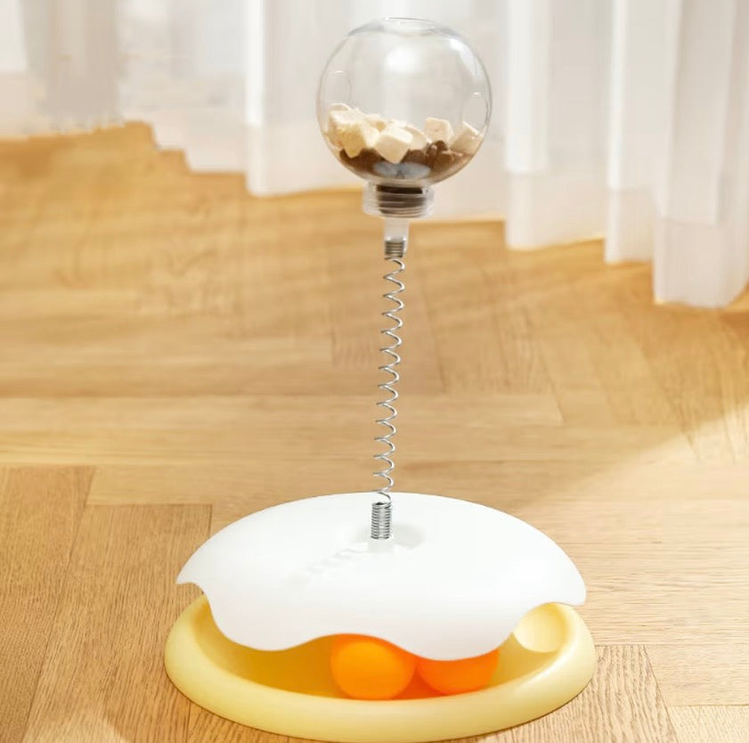Cat Snack Wheel Toy