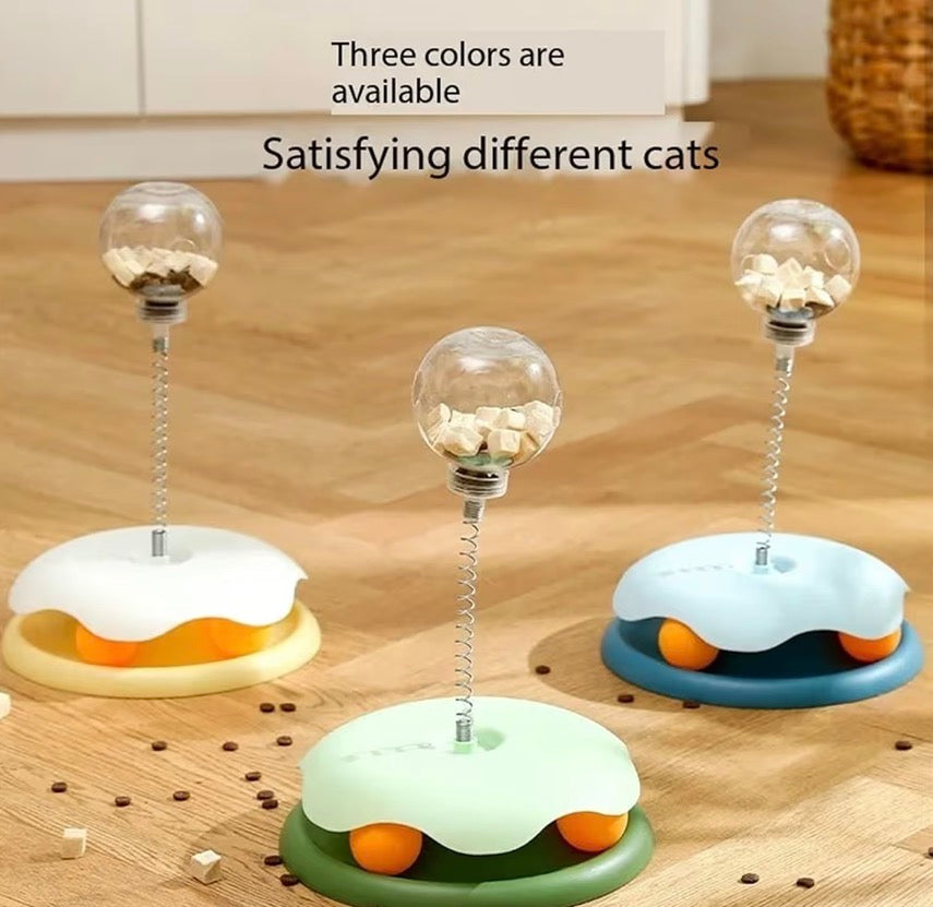 Cat Snack Wheel Toy