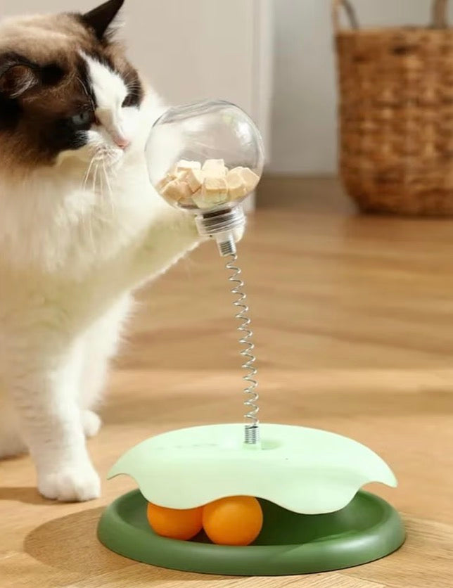 Cat Snack Wheel Toy