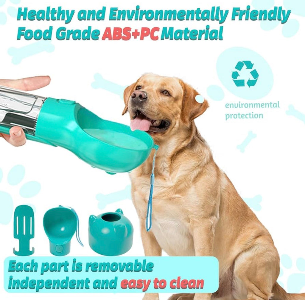All-in-One Dog water and Snack bottle