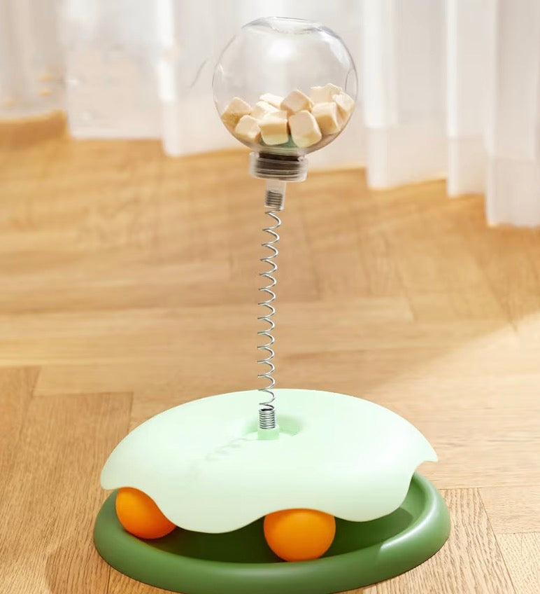 Cat Snack Wheel Toy