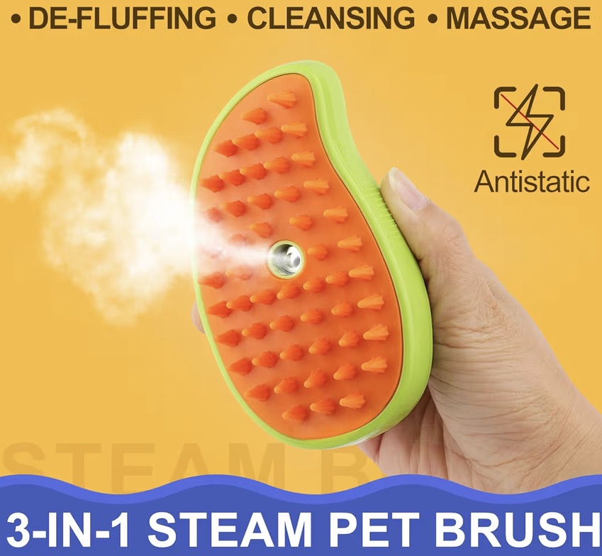 Steam Grooming Brush