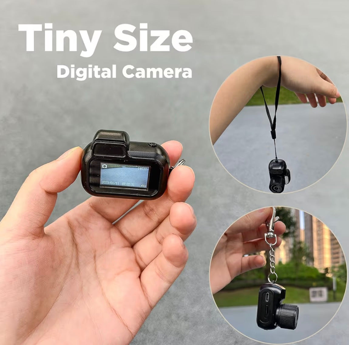 Mini 1080P HD Keychain Camera