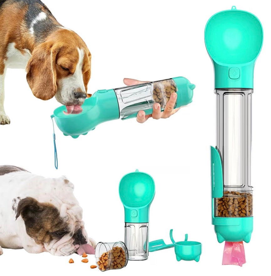 All-in-One Dog water and Snack bottle