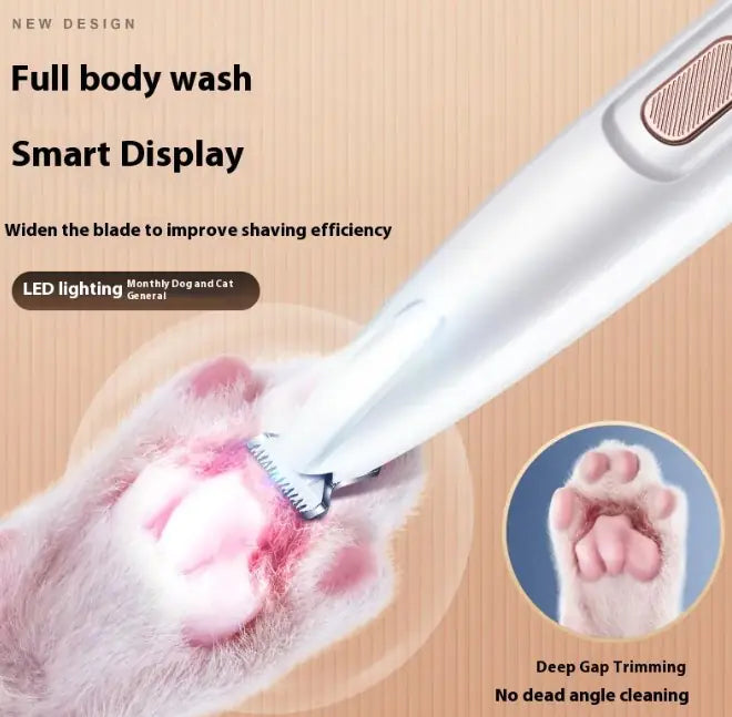 Pets Paw Trimmer and LED nail clipper
