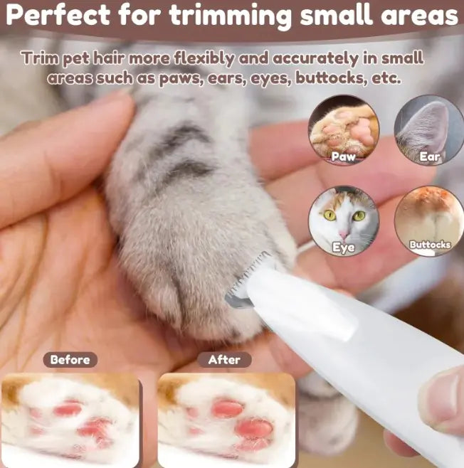 Pets Paw Trimmer and LED nail clipper