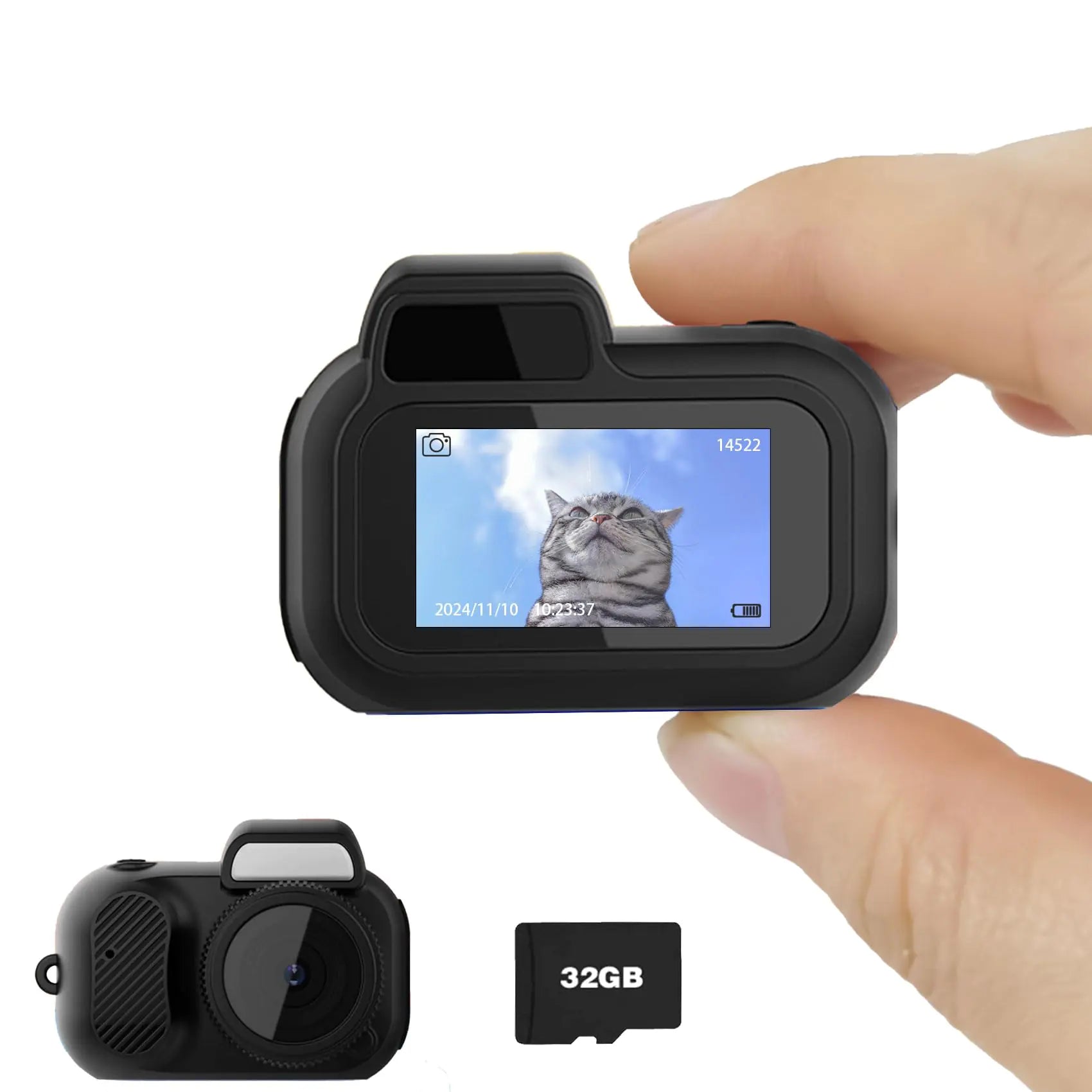 Mini 1080P HD Keychain Camera